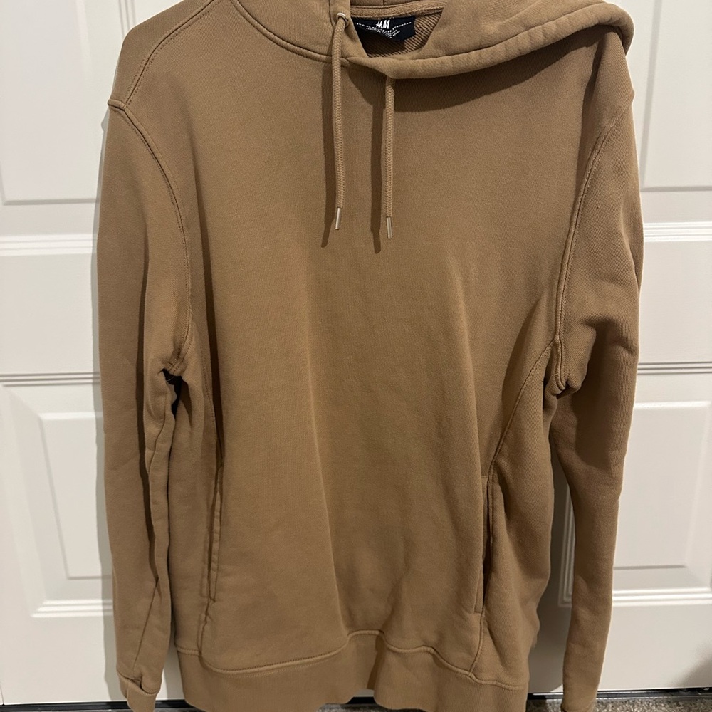 H&M Men's Tan Hoodie